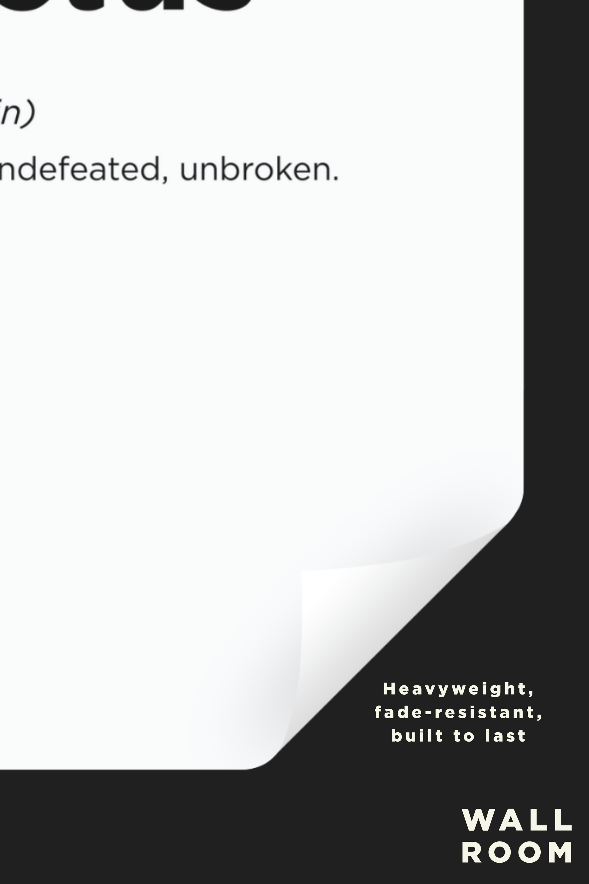Invictus – Definition Series